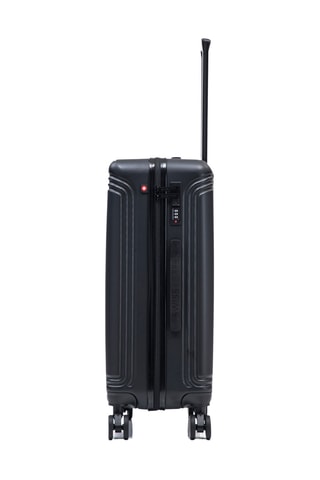 Valise cabine et valise semaine Gstaad (S/M) - 55/65 cm - Noir