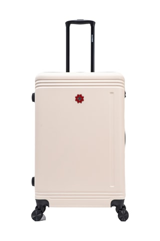 Valise semaine et valise grand volume Gstaad (M/L) - 66/75 cm - Beige
