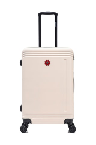 Valise cabine et valise semaine Gstaad (S/M) - 55/65 cm - Beige
