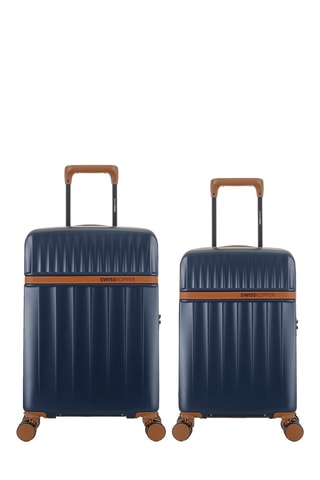 Valise cabine low-cost et valise cabine Zermatt (XS/S) - 54,5/59,5cm - Bleu foncé