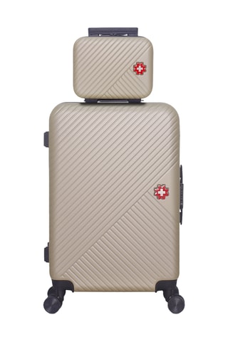 Valise semaine et vanity Spiez (M/K) - 65/23 cm - Beige