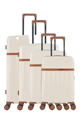 Set de 4 valises Zermatt O - (XS/S/M/L) - Écru