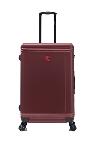 Set de 3 valises Gstaad (S/M/L) - 55/66/75 cm - Bordeaux