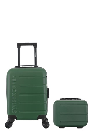 Valise XXS et vanity Aigle (XXS/K) - 46/23 cm - Vert foncé