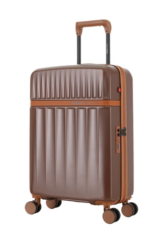 Valise cabine low-cost et valise cabine Zermatt (XS/S) - 54,5/59,5cm - Marron