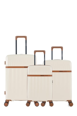 Set de 3 valises (XS/S/M) Zermatt - 54,5/59,5/67 cm - Écru