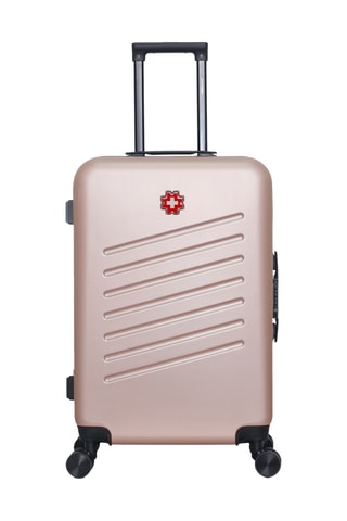 Valise XXS et valise grand volume Zurich (XXS/M) - 46/65 cm - Doré rose