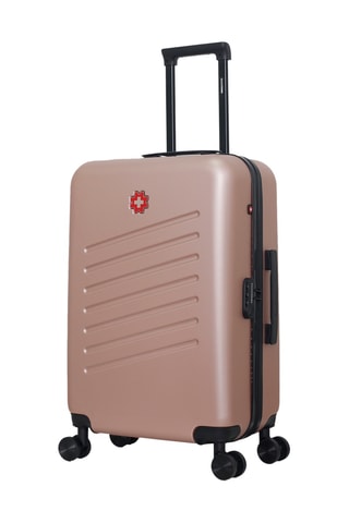 Valise XXS et valise grand volume Zurich (XXS/M) - 46/65 cm - Doré rose