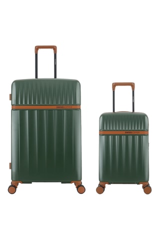 Valise cabine low-cost et valise grand volume Zermatt (XS/L) - 54,5/76,5 cm - Vert foncé
