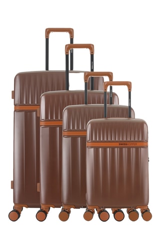 Set de 4 valises Zermatt O - (XS/S/M/L) - Marron