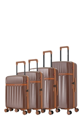 Set de 4 valises Zermatt O - (XS/S/M/L) - Marron