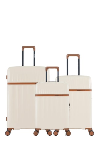 Set van 3 Trolleys (S/M/L) Zermatt - 59,5 / 67 / 76,5 cm - Ecru