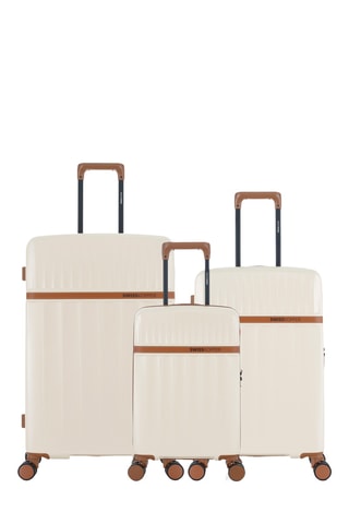 Set de 3 valises (XS/M/L) Zermatt - 54,5/67/76,5 cm - Écru