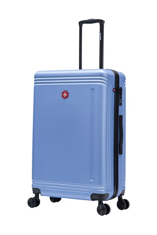 Valise semaine et valise grand volume Gstaad (M/L) - 66/75 cm - Bleu