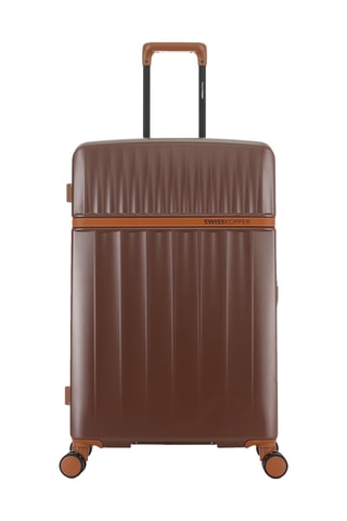 Valise grand volume Zermatt (L) - 76,5 cm - Marron