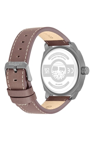 Leren Horloge - Bruin en Grijs