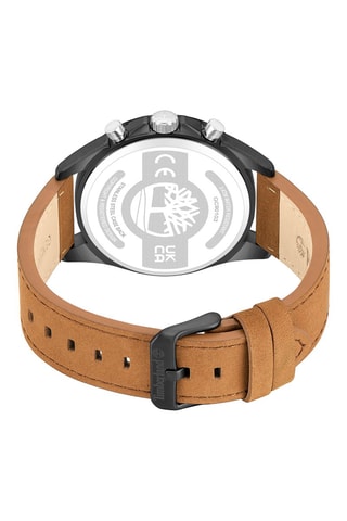 Leren Horloge - Chronograaf - Bruin en Zwart