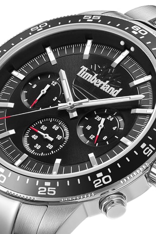 Stalen Quartz Horloge - GMT-functie - Zilverkleurig en Zwart