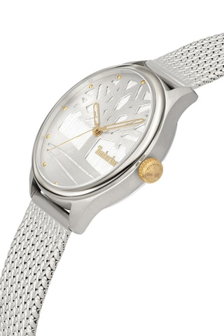 Stalen Quartz Horloge - Zilverkleurig