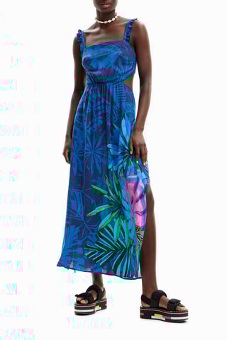 Robe de plage - Bleu