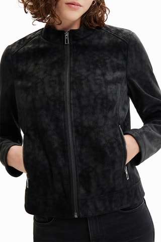 Veste regular - Noir