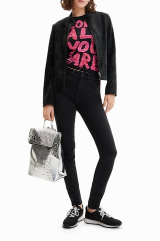 Veste regular - Noir