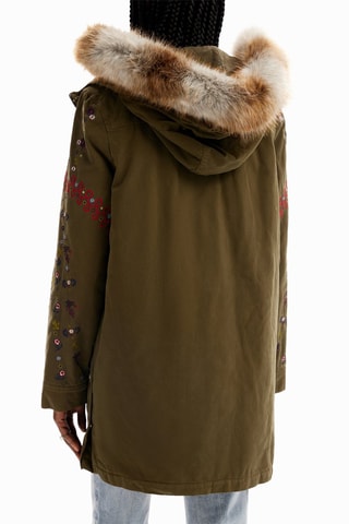 Parka à capuche - Vert