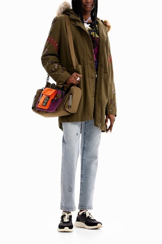 Parka à capuche - Vert