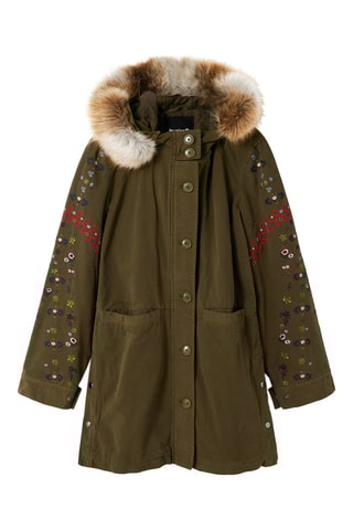Parka à capuche - Vert