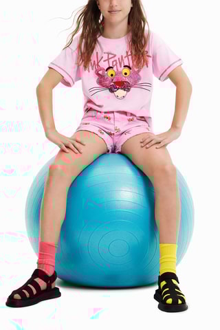 T-shirt La Panthère Rose - Rose