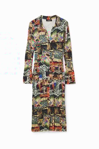 Robe chemise - Beige