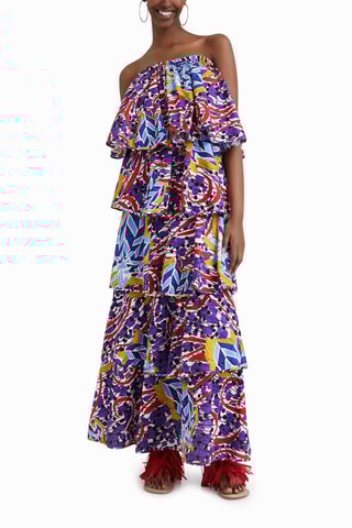 Robe bustier - Violet