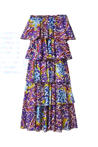 Robe bustier - Violet