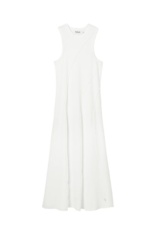 Robe midi - Blanc