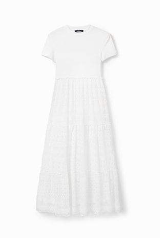 Robe longue - Blanc