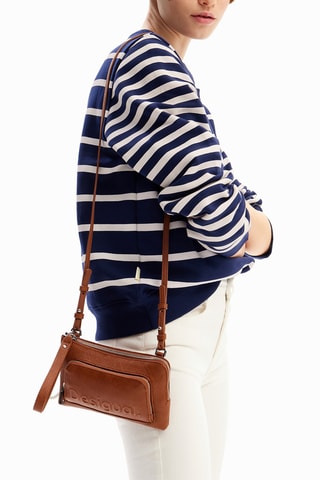 Sweat - Bleu marine et blanc