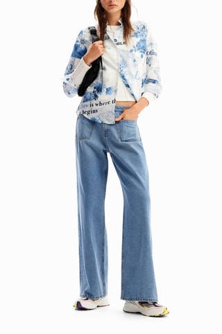 Chemisier regular - Blanc