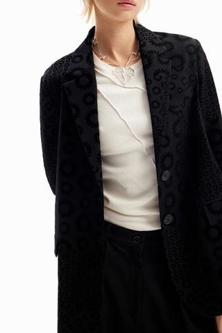 Veste regular - Noir