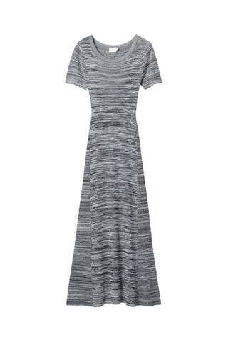 Robe midi - Gris