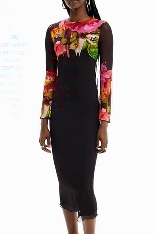 Robe fourreau - Noir