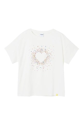 T-shirt regular - Blanc