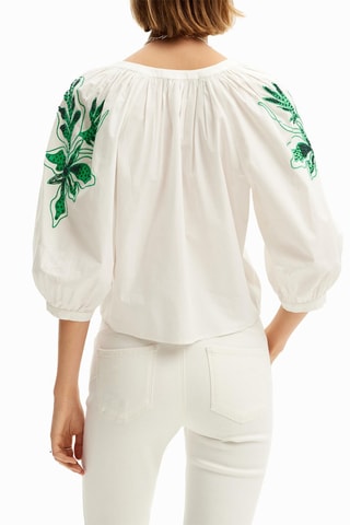 Chemisier regular - Blanc