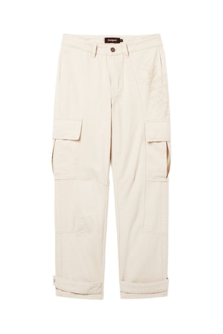 Pantalon cargo - Beige