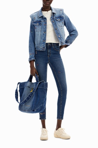 Veste en jean regular - Bleu