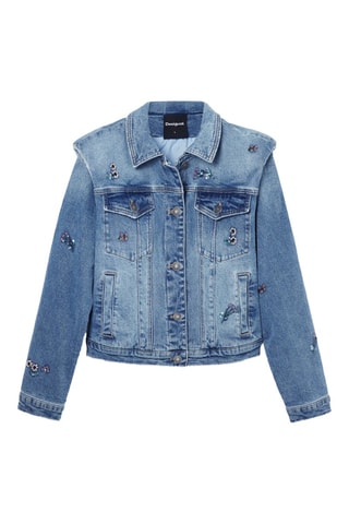 Veste en jean regular - Bleu