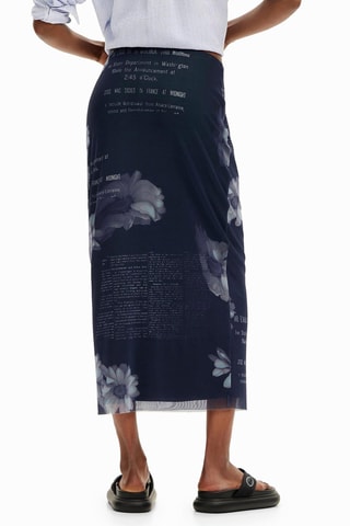 Jupe longue - Bleu marine