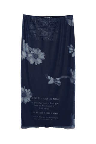 Jupe longue - Bleu marine