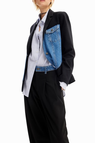 Pantalon droit - Noir