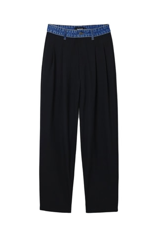 Pantalon droit - Noir