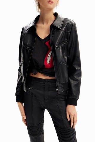 Pantalon slim - Noir